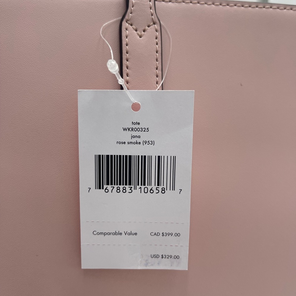 Kate Spade NEW YORK Jana Rose Smoke Large Tote Shoulder Bag 
NWT - Picture 8 of 16